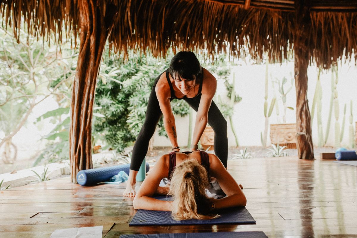 Women's yoga retreat