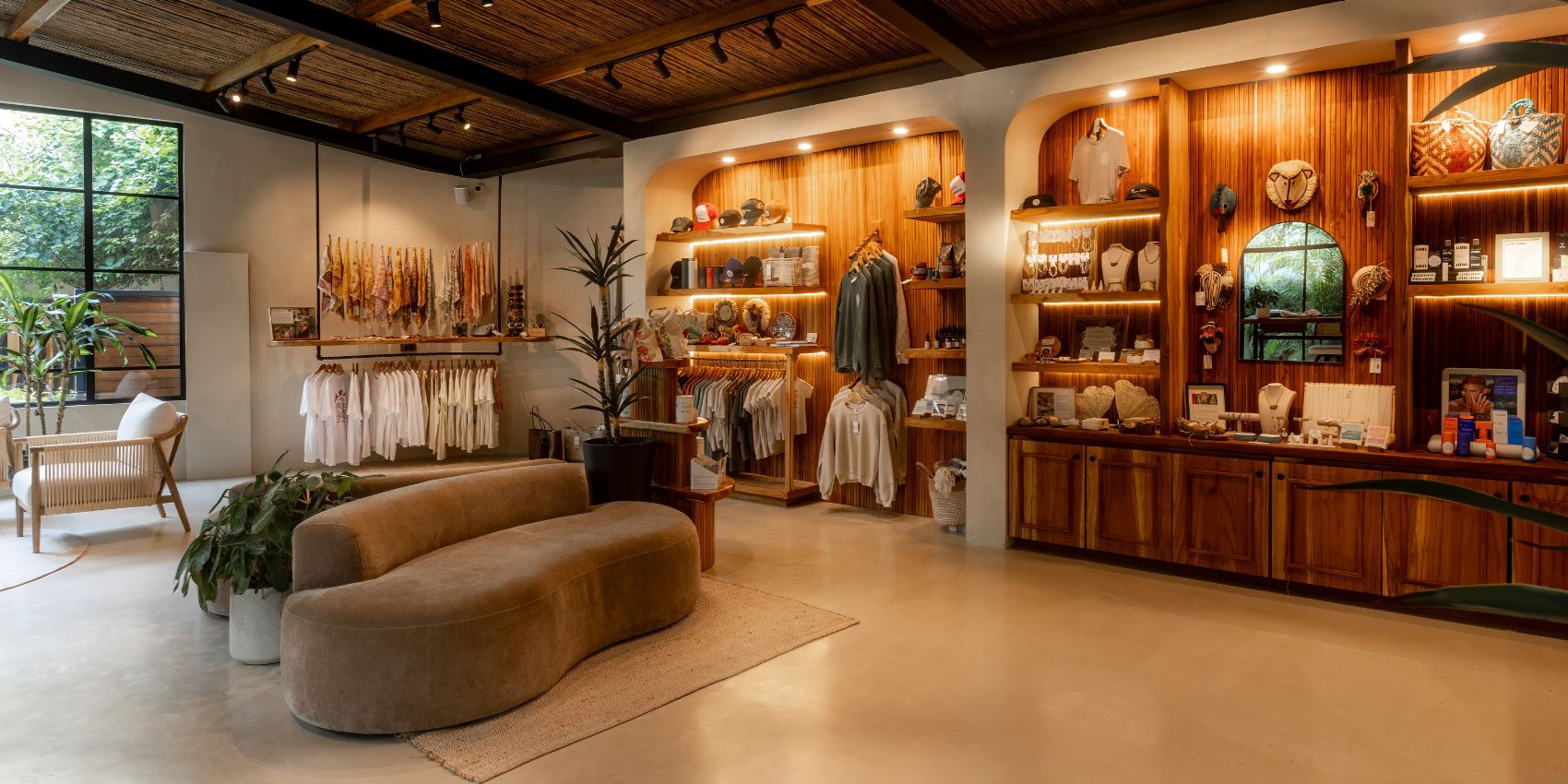 Boutique retail space at Sansara Resort
