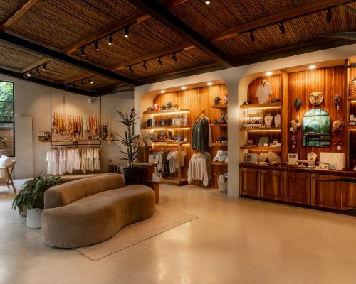 Boutique retail space at Sansara Resort