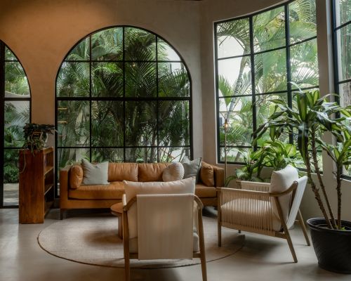 Sansara reception sitting area